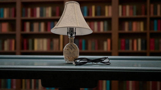 Reclaimed Blanton's Bourbon Bottle Lamp
