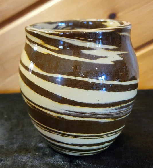 Brown/tan  Vintage Ceramic Decor Pottery Vessel