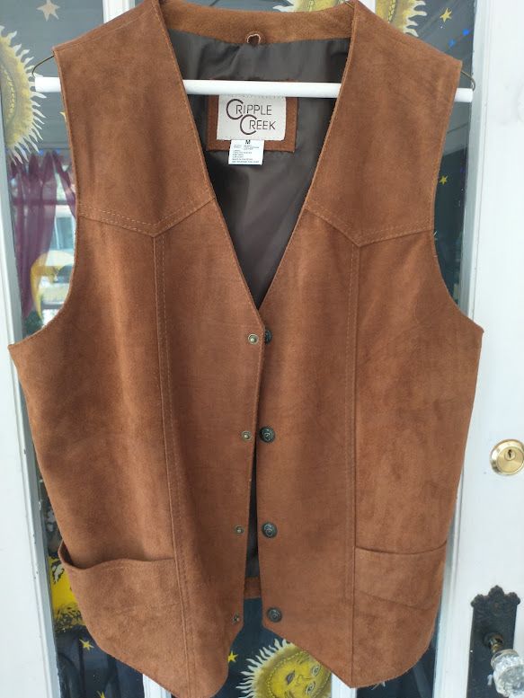 Suede Vest Cripple Creek