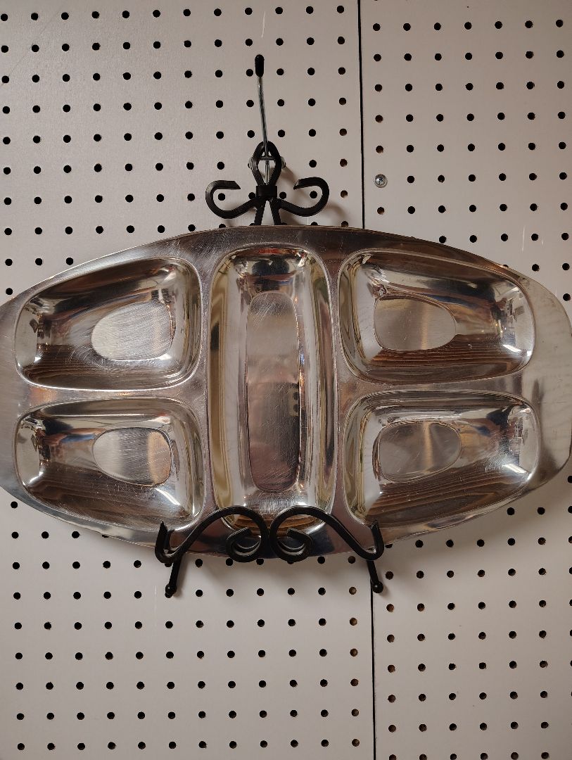 Stainless Relish Tray