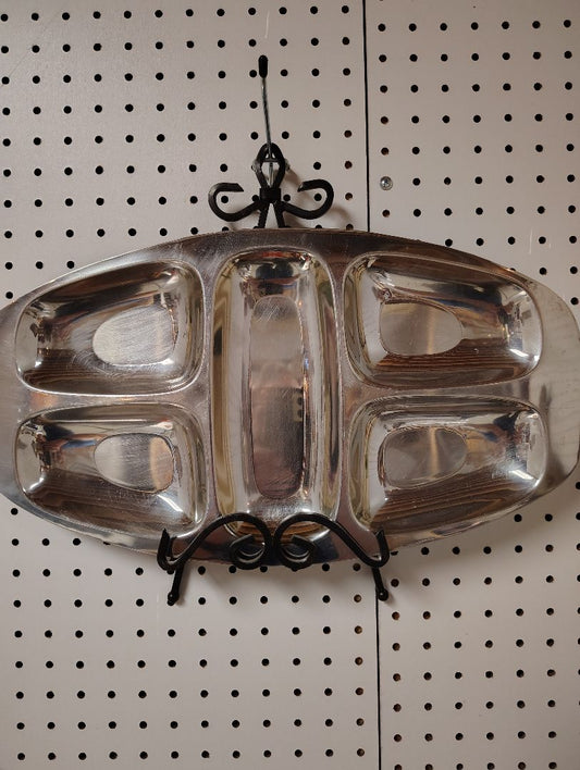 Stainless Relish Tray