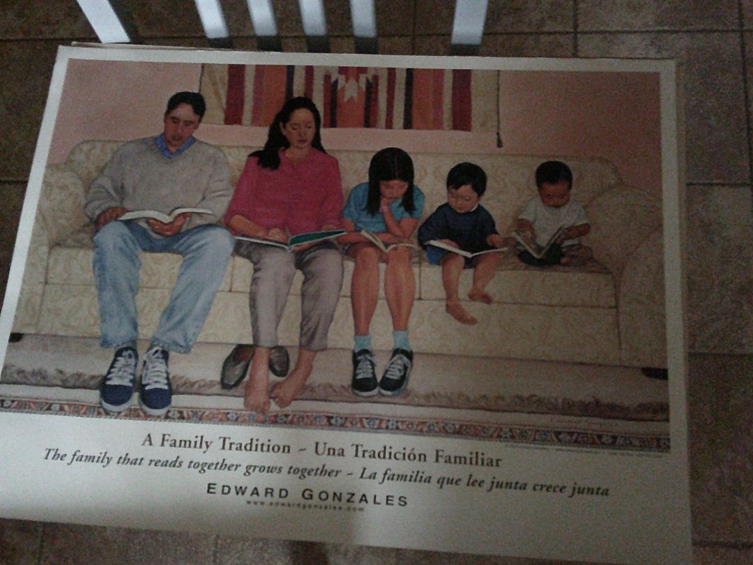 "a Family tradition" Edward Gonzales Print