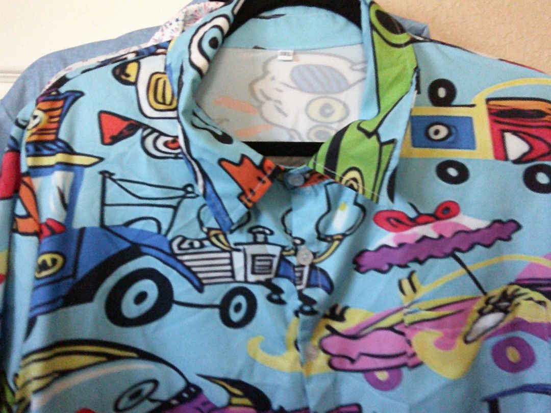 GOLF SHIRT  3XL MULTI CARS