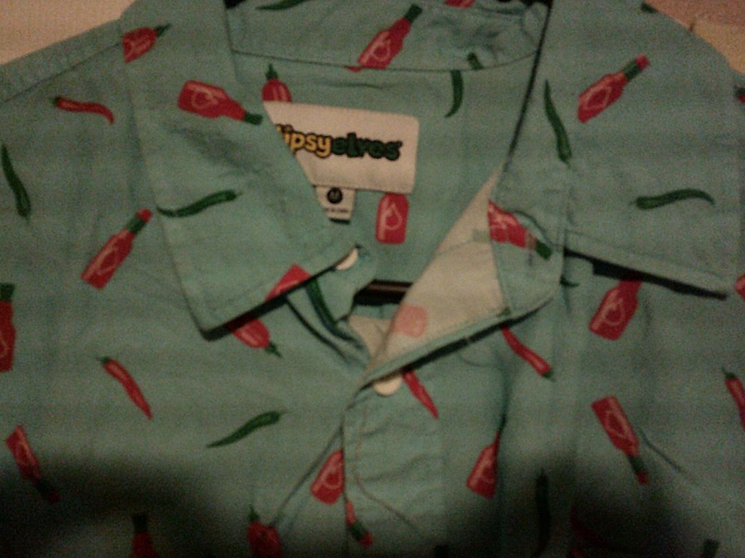Hawaiian Shirt TABASCO  MEDIUM