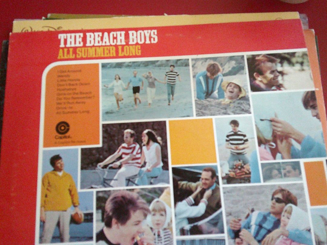 RECORD- BEACH BOYS-ALL SUMMER LONG-1964