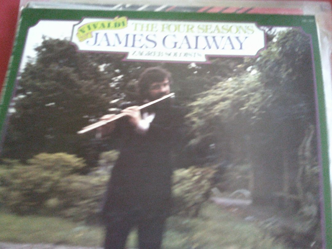 RECORD-JAMES GALWAY-4 SEASONS-1977