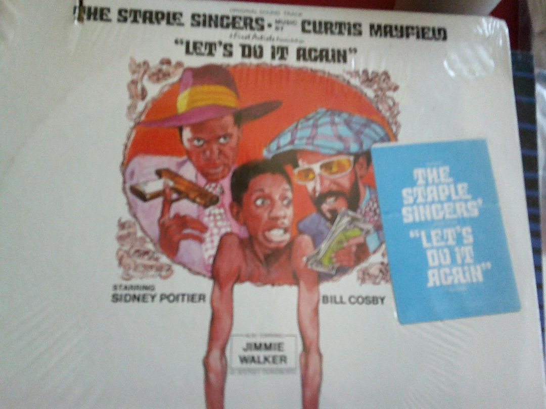 RECORD-STAPLE SINGERS- LETS DO IT AGAIN-1975