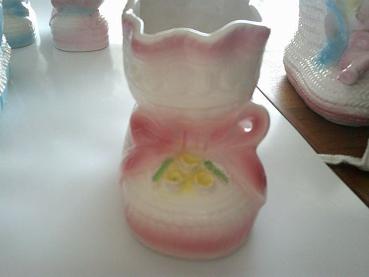 bABY pLANTER- PINK BOOTY-NANCY PEW-#7523