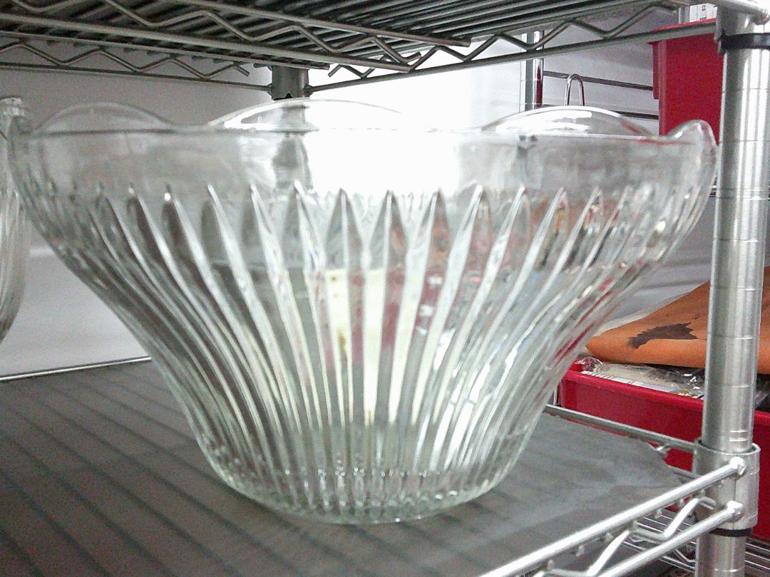 FLORAL BOWL BY HEISEY