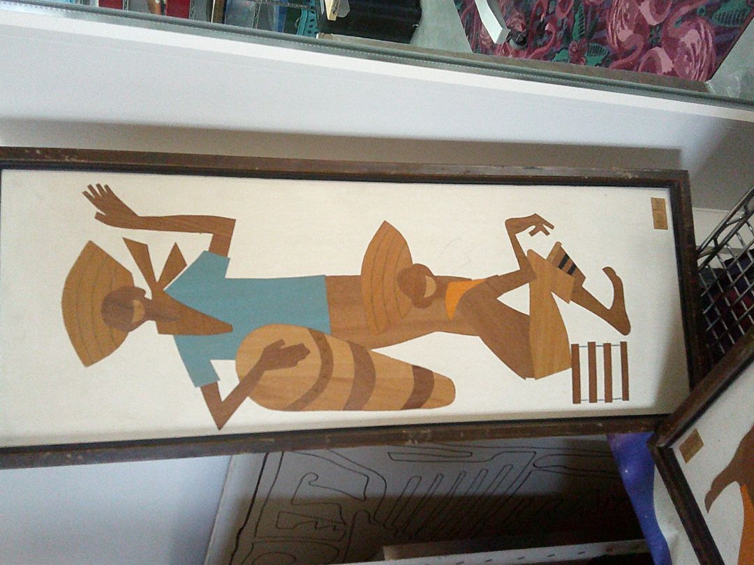 1950'S ROBERT LYONS CALYPSO/TROPICAL ART