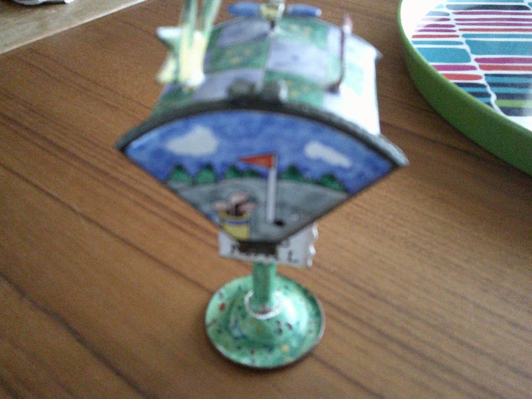 STAMP HOLDER-GOLF THEME