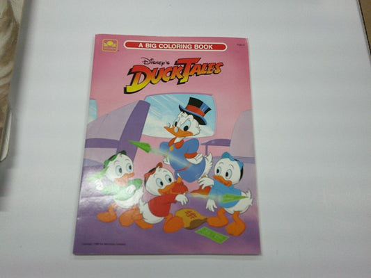 duck tales coloring book  1987  #1135-11