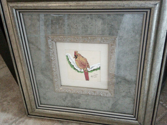 BIRD ART- ONE YELLOW BIRD