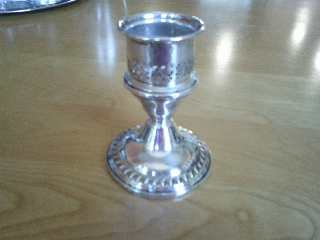 STERLING GORPHAM HURRICANE CANDLESTICK YC 3003