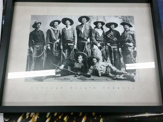 BUFFALO COWBOY PRINT