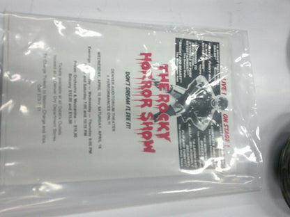 nORTH aMERICA lIVE TOUR ROCKY HORROR PICTURE SHOW- TIX AD 1980, 6 BY 8