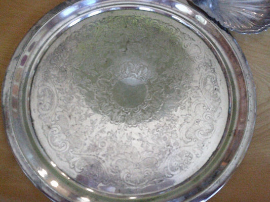 SILVERPLATE- FB ROGERS SERVING TRAY #2311 1940