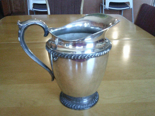 SILVERPLATE AVON WATERPITCHER #3617 40'S