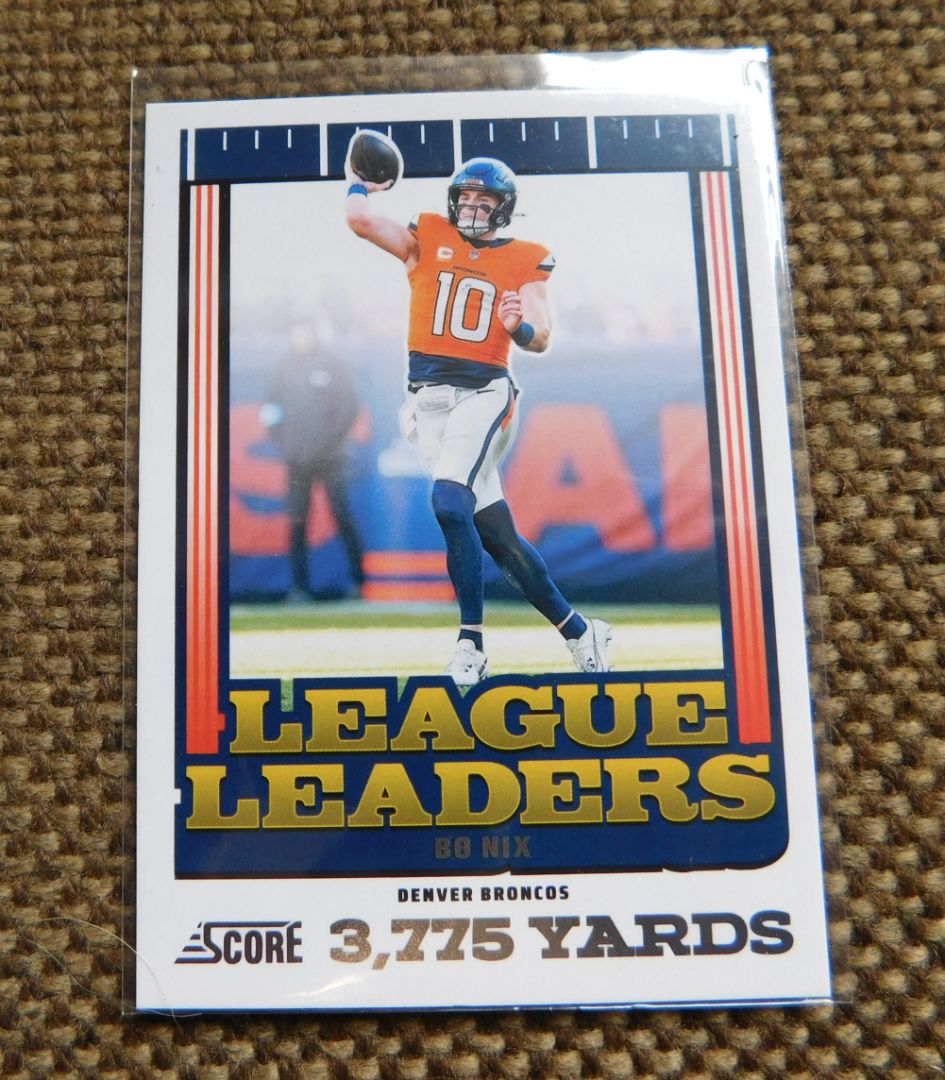 Bo Nix Football Card