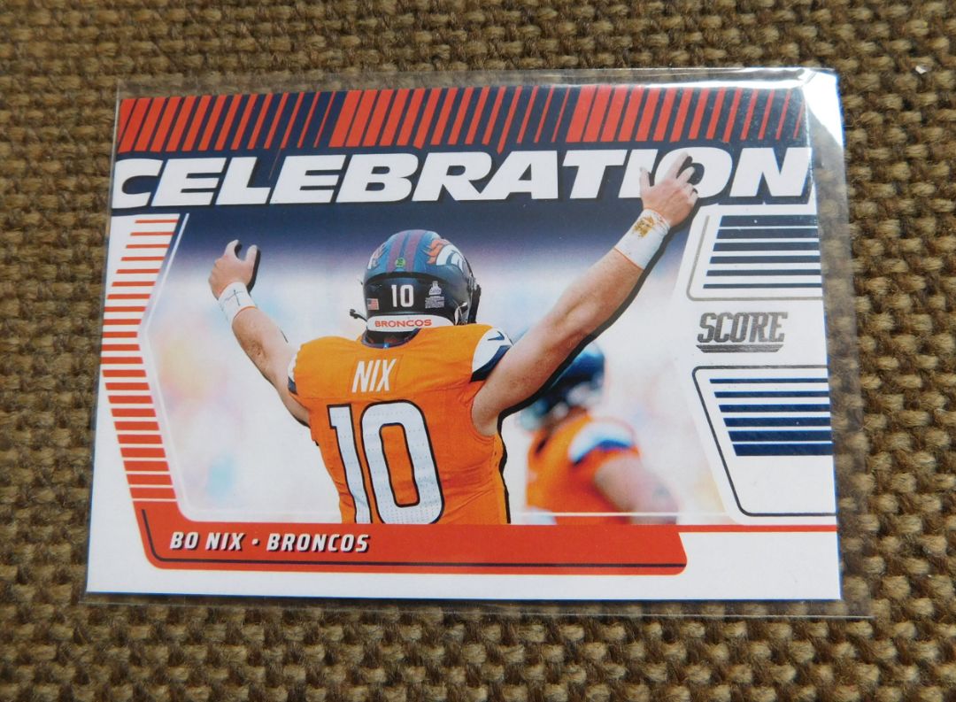 Bo Nix Football Card