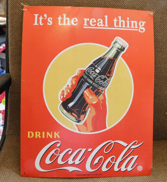 Coca-Cola Metal Sign, 16" x 12 1/2"