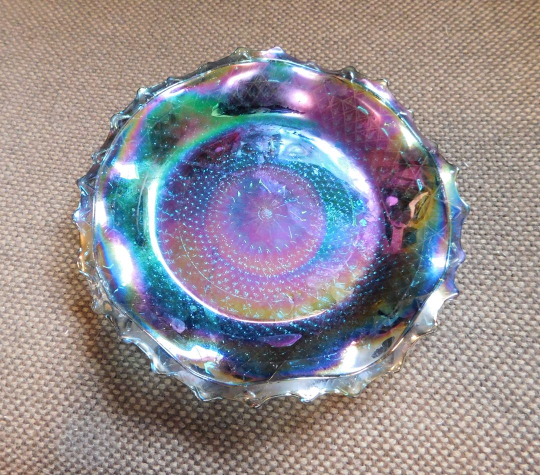 Carnival Plate, 6 1/2" Across