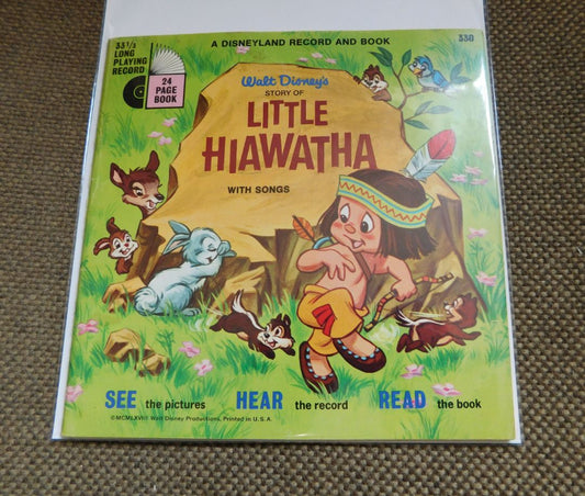 Little Hiawatha Book & Record