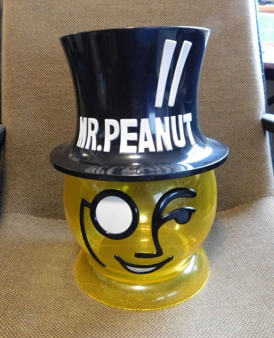 Plastic Mr. Peanut, 13 1/2" Tall