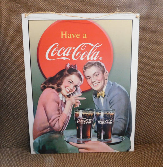 Coca-Cola Metal Sign