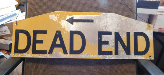 Dead End Metal Sign