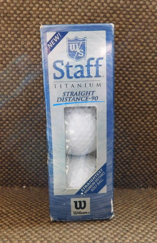 Staff (3) Golf Balls