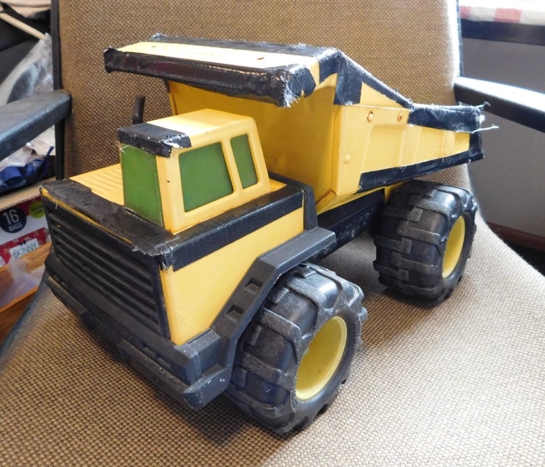 Duct Taped Tonka Truck