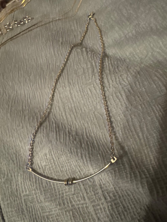 2 Tone Unknown Bar Choker