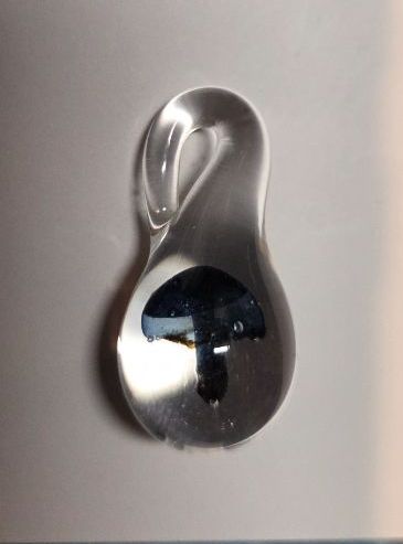 Jewelry Glass Pendant with Mushroom