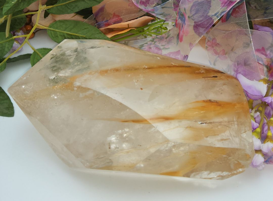 Golden Rutilated Quartz Stones