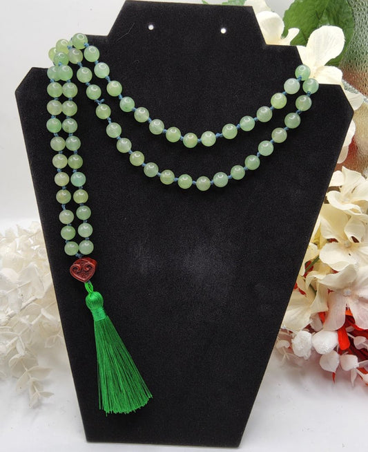 Green Aventurine Mala Jewelry