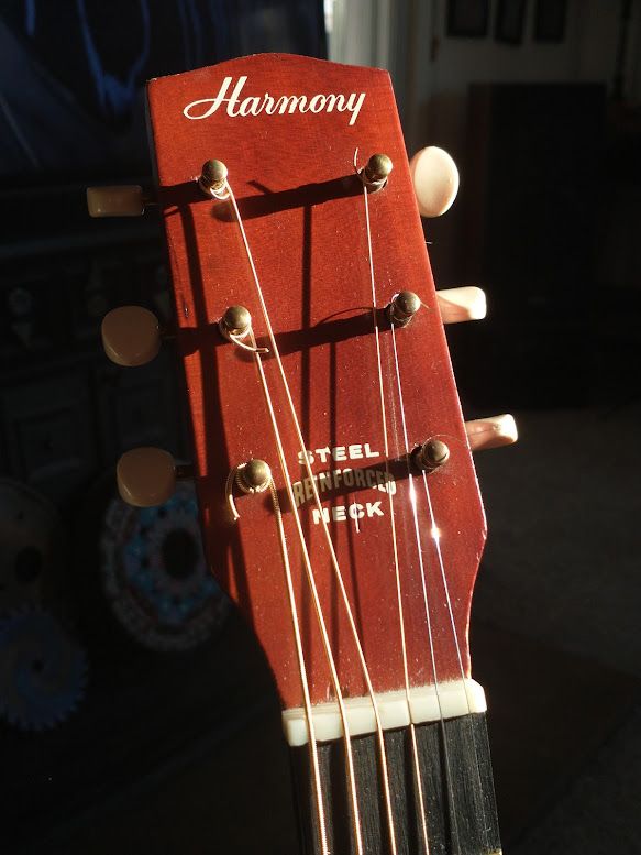 Sunburst Harmony Vintage Harmony Guitar H150 Studio Special