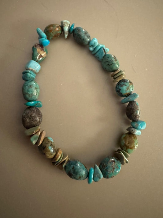 Turquoise Stretchy Bracelet