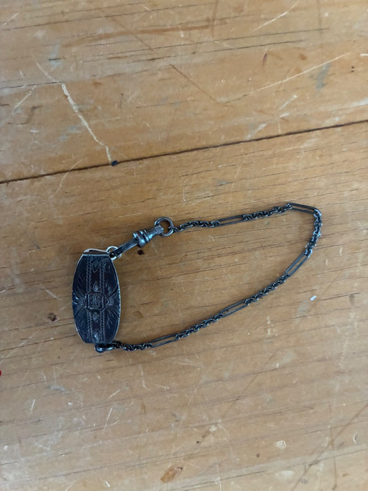 Antique watch chain bracelet