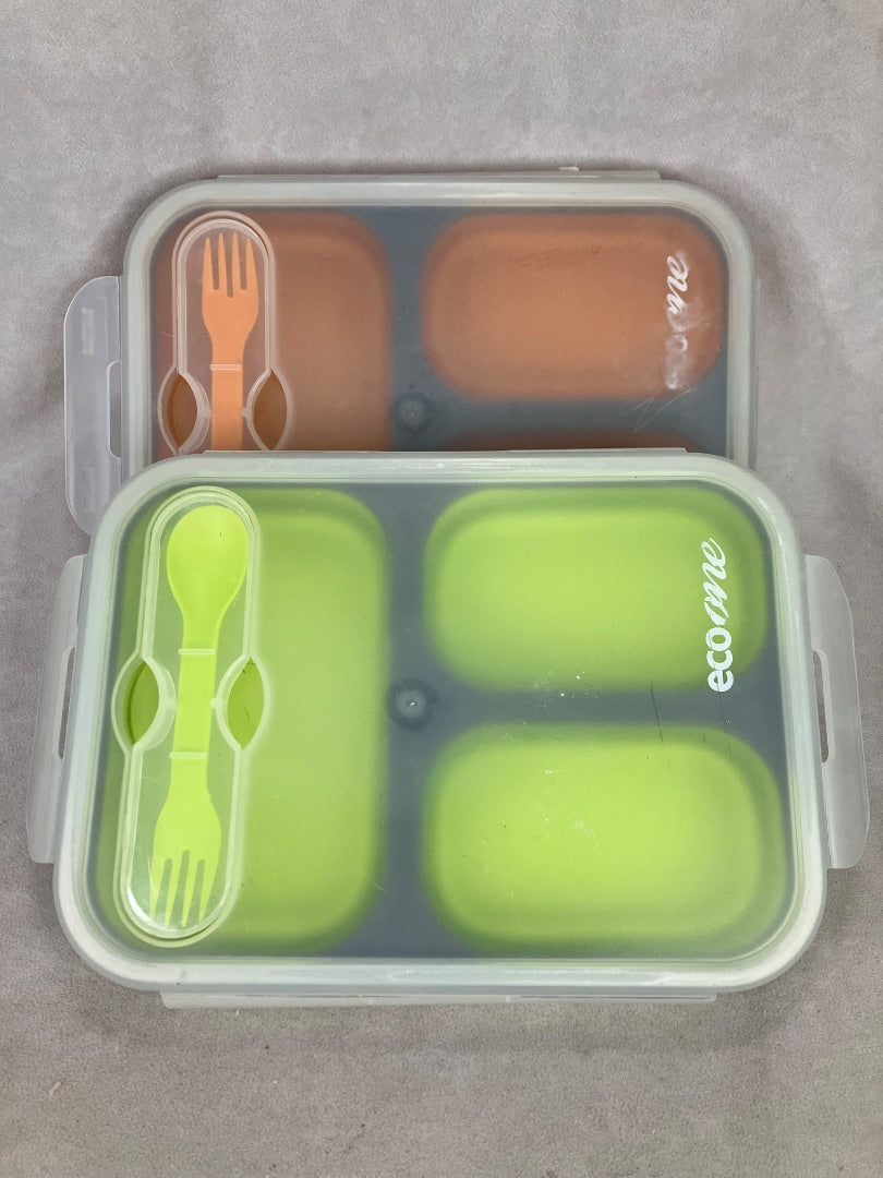 Orange/Grey Eco One Lunch Box, 10