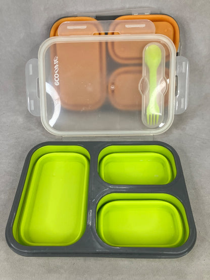 Green/Orange Eco One Food Tray, 12