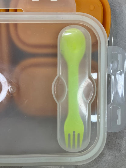 Green/Orange Eco One Food Tray, 12