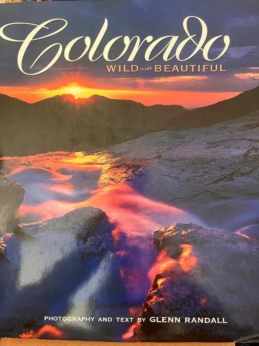 Coffee table book Colorado- Wild and Beautiful, Large hardback
