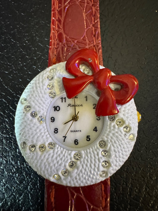 H-Christmas wreath watch untested
