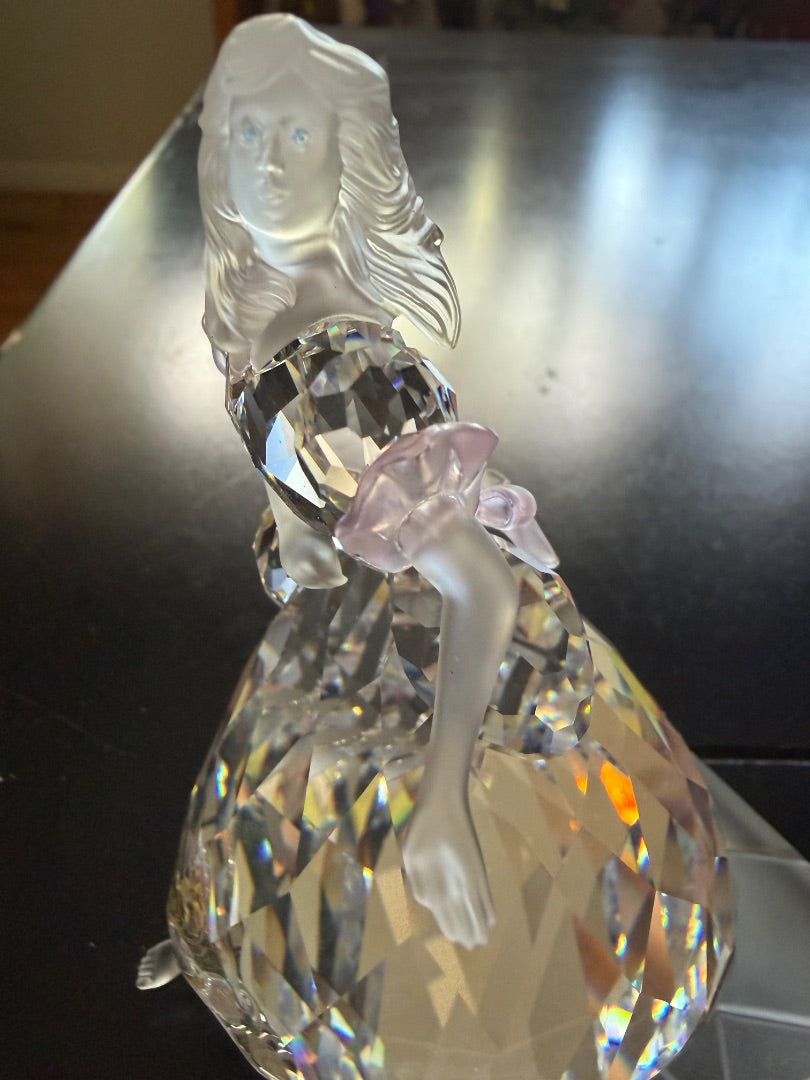 Swarovski crystal Cinderella with slipper