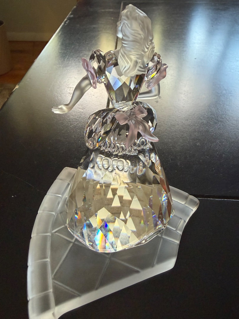 Swarovski crystal Cinderella with slipper