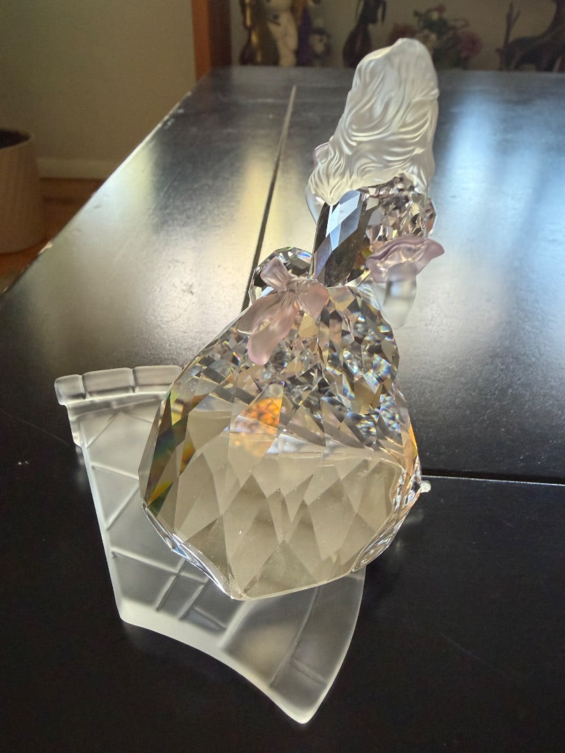 Swarovski crystal Cinderella with slipper