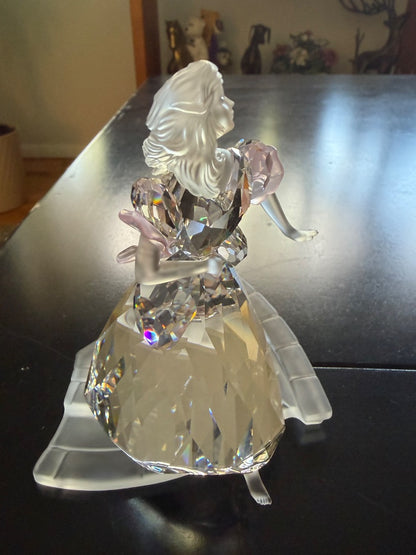 Swarovski crystal Cinderella with slipper