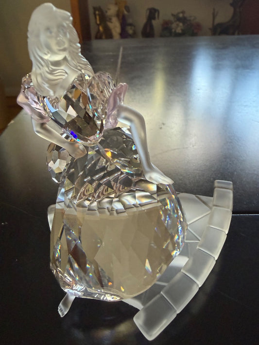 Swarovski crystal Cinderella with slipper