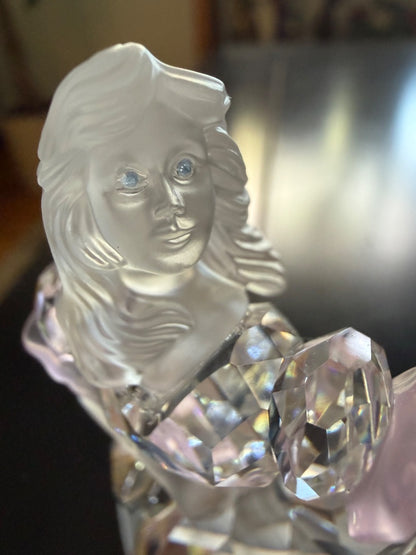 Swarovski crystal Cinderella with slipper